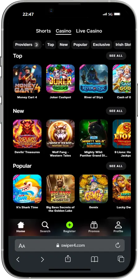 Games Spinit Casino Games